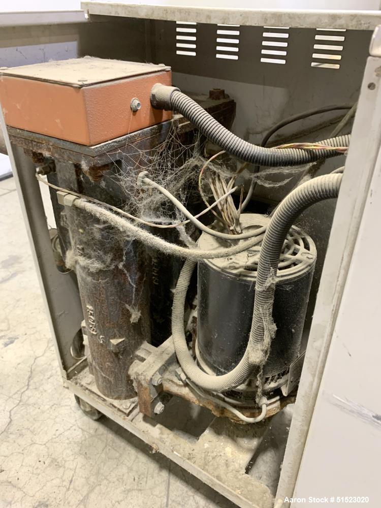 Used Sterlco Portable Water Temperature Control Unit, Model M2B2010-D.  1 HP Pump, 35 GPM, 150 PSI Max Working Pressure, 9 kW Heater, 32-250 Degrees F Setpoint Operating Range.  3/60/208 Volt.  Seria...