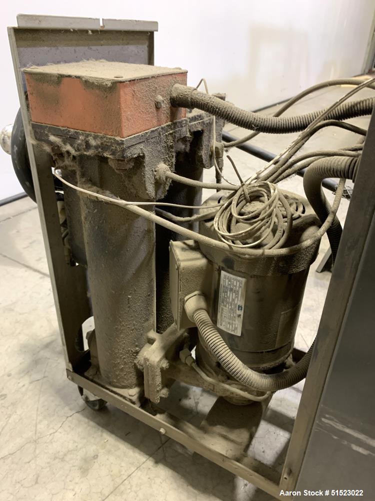 Used Sterlco Portable Water Temperature Control Unit, Model M2B2010-D.  1 HP Pump, 35 GPM, 150 PSI Max Working Pressure, 9 kW Heater, 32-250 Degrees F Setpoint Operating Range.  3/60/208 Volt.  Seria...