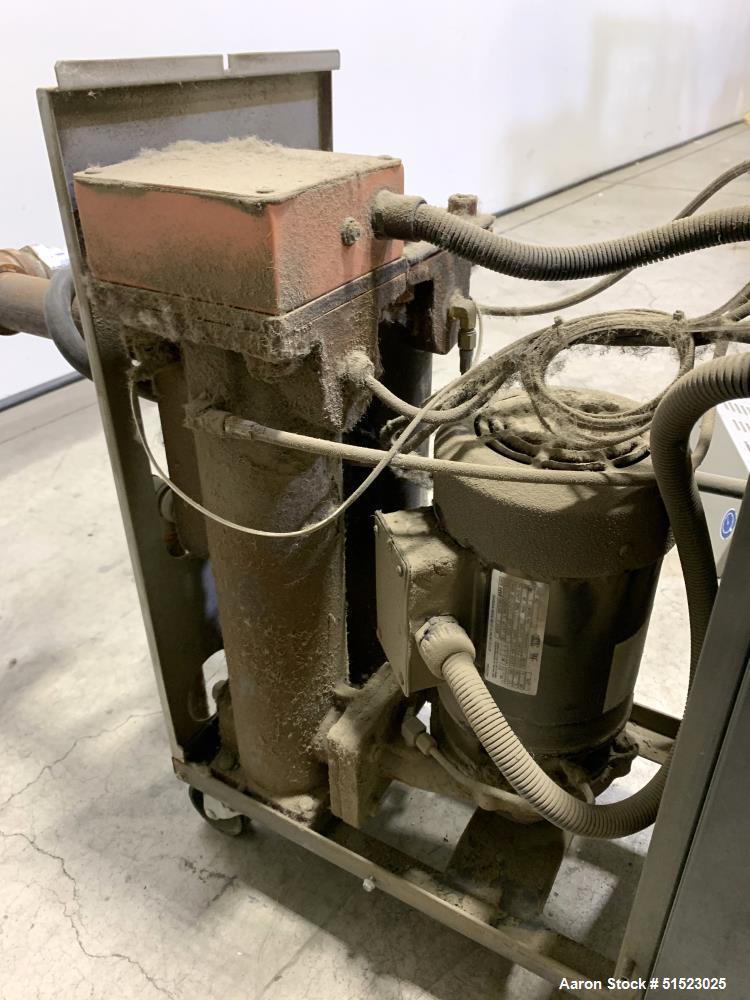 Used Sterlco Portable Water Temperature Control Unit, Model M2B2010-D.  1 HP Pump, 35 GPM, 150 PSI Max Working Pressure, 9 kW Heater, 32-250 Degrees F Setpoint Operating Range.  3/60/208 Volt.  Seria...