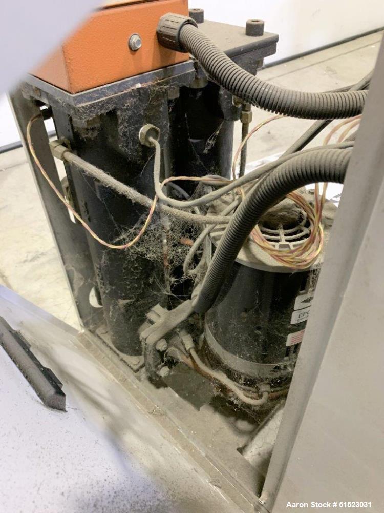 Used Sterlco Portable Water Temperature Control Unit, Model M2B2010-D.  1 HP Pump, 35 GPM, 150 PSI Max Working Pressure, 9 kW Heater, 32-250 Degrees F Setpoint Operating Range.  3/60/208 Volt.  Seria...