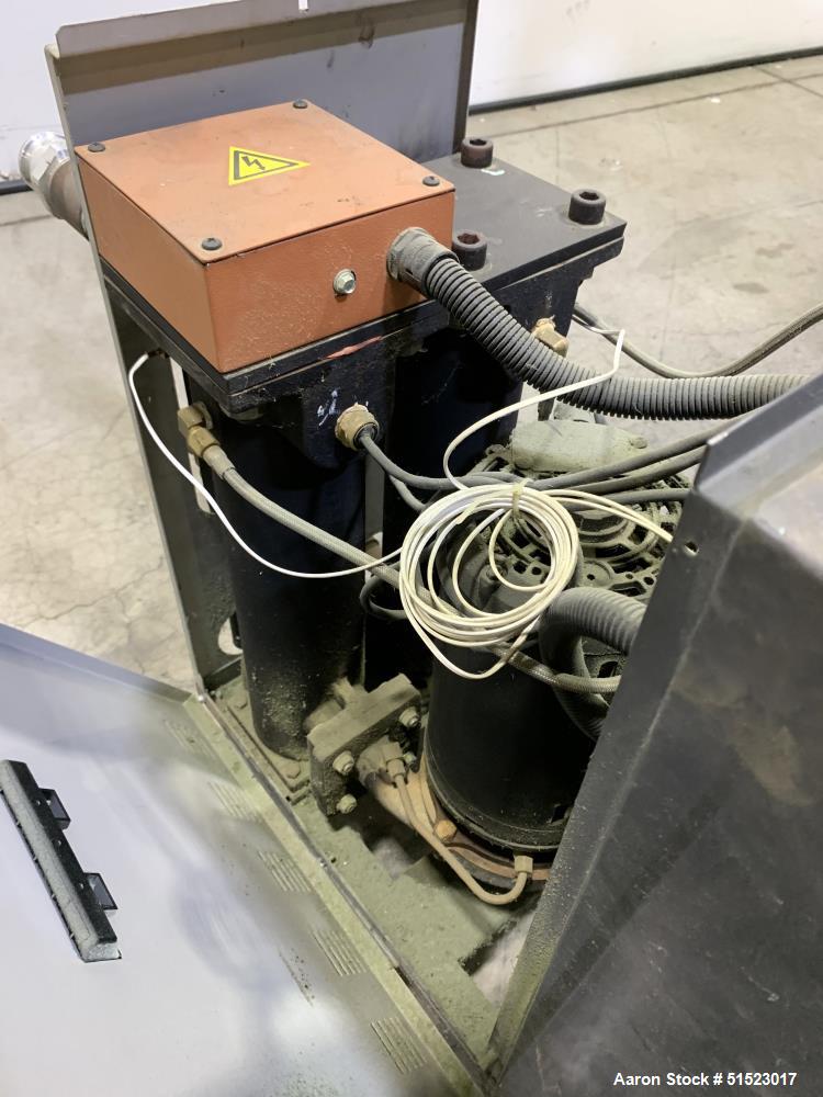 Used Sterlco Portable Water Temperature Control Unit, Model M2B2010-G.  3 HP Pump, 60 GPM, 150 Max Working Pressure, 12 kW Heater, 32-250 Degrees F Setpoint Operating Range.  3/60/208 Volt.  Serial #...