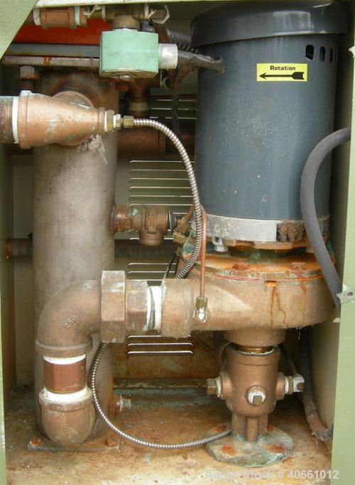 Used Sterlco Sterl-Tronic Heating and Temperature Control Unit, model MX-9410-FX.  3/60/240 volt, 29 amps.  9000 watts per heater.  Operating temperature range from supply water to 250 degrees F.  Dr...