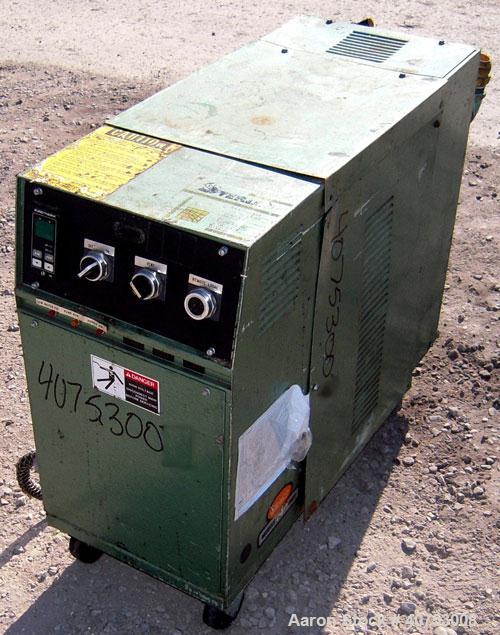 Used Sterlco Hot Water Temperature Controller, model S8410-FX. 3/60/230 volt, 27 amp, 9 kw. Mounted on casters.