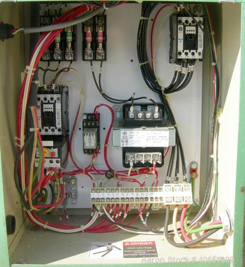 Used Sterlco Sterl-Tronic Heating and Temperature Control Unit, model S9410-FX.  3/60/230 volt, 29 amps.  9000 watts per heater.  Operating temperature range from supply water to 250 degrees F.  Driv...