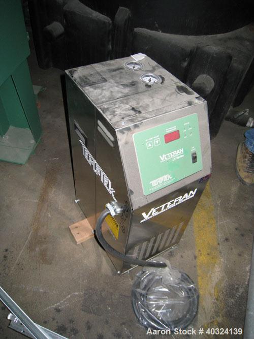 Unused: Temptek Veteran water temperature controller, model VT-275-LS. 10 kW, 3/60/460 volt, 12.3 amp. Mounted on casters. Serial #9973284, built 2003.
