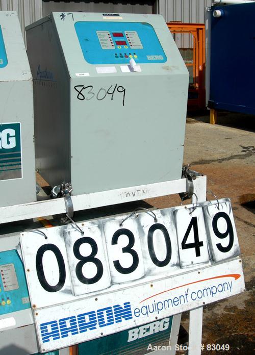 USED: Thermal Care Water Temperature Control Unit, model RA092004.   9 kw, single zone, 3/60/460 volt, 14 amp, max temp 250 deg F. Mounted on casters.