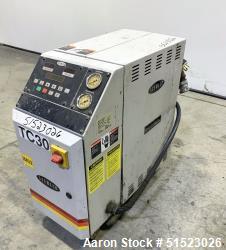 Used-Sterlco Portable Water Temperature Control Unit, Model M2B2010-D.  1 HP Pump, 35 GPM, 150 PSI Max Working Pressure, 9 k...