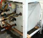 USED: Berg water temperature control unit, model B1120X. 9 kw, single zone, 3/60/460 volt, 14 amp, max temp 250 deg F. Mounted on casters.