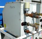 USED: Berg Water Temperature Control Unit, model B1120X. 9 kw, single zone, 3/60/460 volt, 14 amp. Max temp 250 deg F. Mounted on casters.