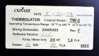Used Conair Thermolator Water Temperature Controller, Model TW-2. 24 Kw heater, operating temperature range 35 to 250 degrees F. 3/60/460 Volt, 32 amps. Includes a TW-2 Microprocessor controller. Mou...