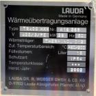 Used- Lauda 24kW Secondary Circle Unit Heater, Type TR400HKK. Temperature range -60 to 200 degrees C. (-76 to 392 F.). 3/50/...