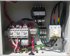 Used Mokon Duratherm Water Temperature Controller, Model DR4C48-M5. Single zone, 48 total KW. Maximum temperature 250 deg F. 3/60/460 volt, Eurotherm 2204E controller. Built 2000.