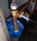 Unused- Mokon Minitherm Circulating Water Temperature Control System, Model MT4002AG. 2KW, 3/60/460 volts. Maximum temperature 250 degrees F. Includes a control panel with a Eurotherm controller. Ser...