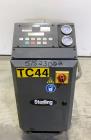 Used Sterlco Portable Water Temperature Control Unit, Model M2B2010-D.  1 HP Pump, 35 GPM, 150 PSI Max Working Pressure, 9 kW Heater, 32-250 Degrees F Setpoint Operating Range.  3/60/208 Volt.  Seria...
