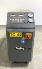 Used Sterlco Portable Water Temperature Control Unit, Model M2B2010-D.  1 HP Pump, 35 GPM, 150 PSI Max Working Pressure, 9 kW Heater, 32-250 Degrees F Setpoint Operating Range.  3/60/208 Volt.  Seria...