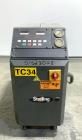 Used Sterlco Portable Water Temperature Control Unit, Model M2B2010-D.  1 HP Pump, 35 GPM, 150 PSI Max Working Pressure, 9 kW Heater, 32-250 Degrees F Setpoint Operating Range.  3/60/208 Volt.  Seria...