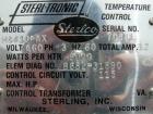 Used Sterlco Hot Water Temperature Controller, Model M8410-AX. 3/60/460 volt, 12 amp, 9 kw.
