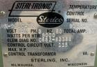 Used Sterlco Sterl-Tronic Heating and Temperature Control Unit, model MX-9410-FX.  3/60/240 volt, 29 amps.  9000 watts per heater.  Operating temperature range from supply water to 250 degrees F.  Dr...