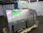 Used Kanemiya Plastic Bag Washer, Model KSW1545, with rubber pleated inclined feed conveyor.  Cut costs and achieve zero landfill.  Cleans 500-600 pound of plastic film or film and foil bags in one h...