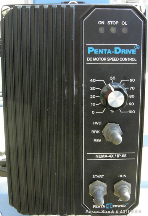 Used:Chase Machine and Engineering unwind unit. Single station. Approximately 30" wide capacity.Driven by a 1/2hp,180 volt, 1725 rpm DC motor with reducer, and DC motor controller.
