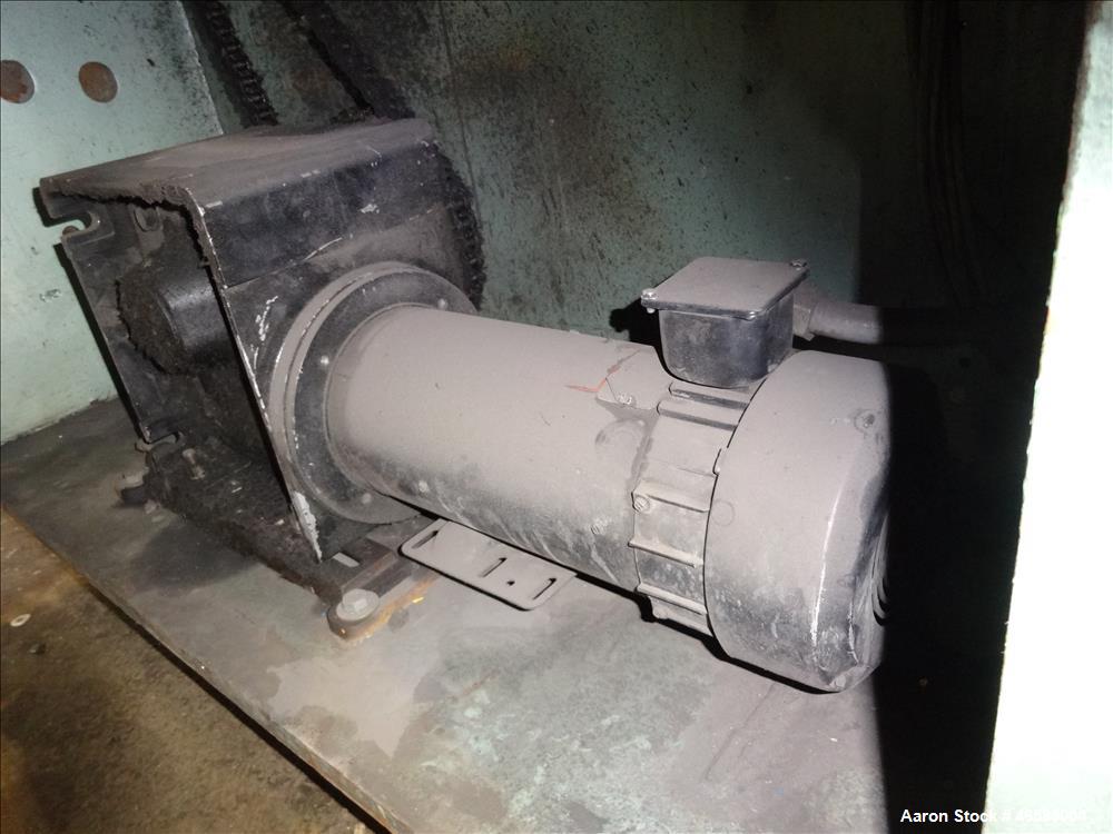 Used Fixed position winder, approximate (2) 74" x 6" diameter rolls driven by 2 hp, 180 volt, 1540 rpm motors with 30:1 gearbox ratio,  (2) 70" x 2", (1) 70" x 3" diameter driven by 2 hp, 180 volt, 1...