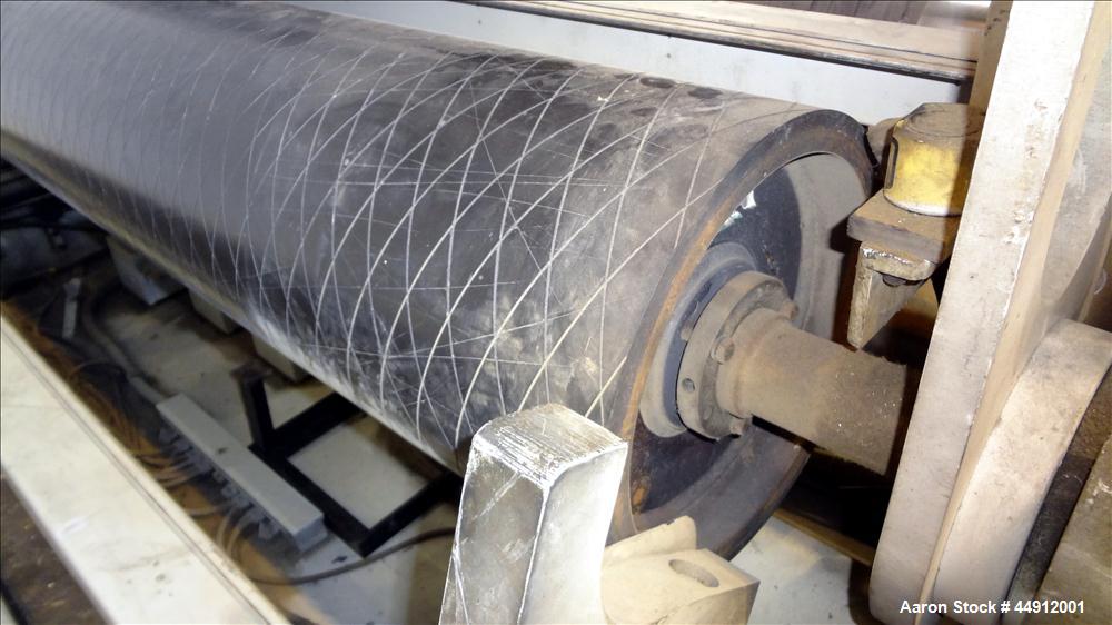 Used Battenfeld Gloucester 100" Wide Single Position Surface Winder, Model 1000