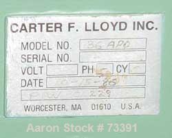 USED:Carter F Lloyd lab sheet/film winder, model 35APO. 23" wide.