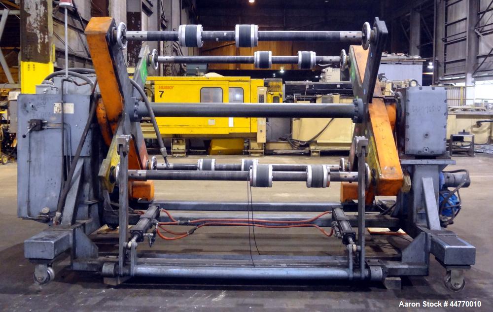 Used Crown Dual Turret Winder, approximately 84" wide.
