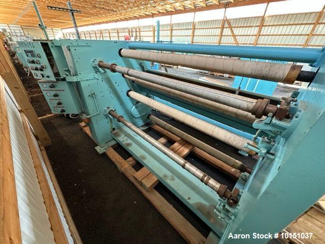 72" Dusenberry Model 815 Duplex Score Cut Slitter-Rewinder