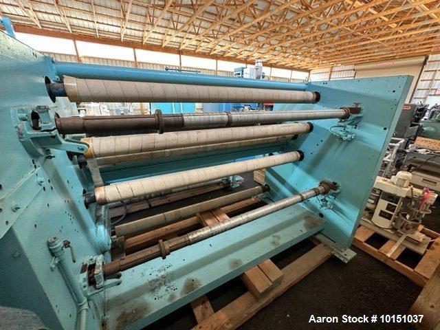 72" Dusenberry Model 815 Duplex Score Cut Slitter-Rewinder