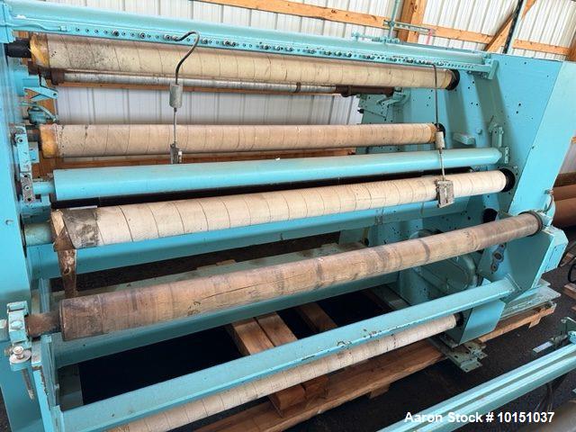 72" Dusenberry Model 815 Duplex Score Cut Slitter-Rewinder
