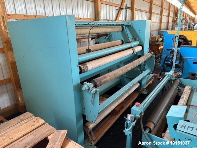 72" Dusenberry Model 815 Duplex Score Cut Slitter-Rewinder