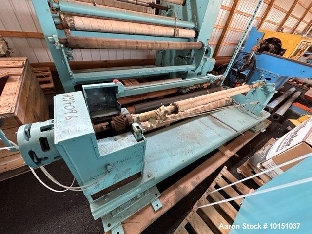 72" Dusenberry Model 815 Duplex Score Cut Slitter-Rewinder