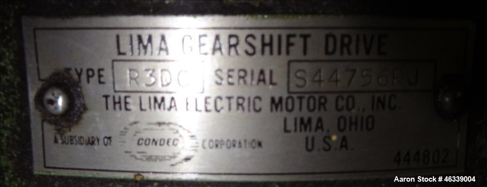 Used Hobbs Winder, Approximately 56" Wide. Approximately 6 to 75 feet per minute. (3) Hobbs winder motors, type 8 x 213 B, 3/60/440 volt, 700 rpm motors with Lima drives, model RSDC. Has manual adjus...