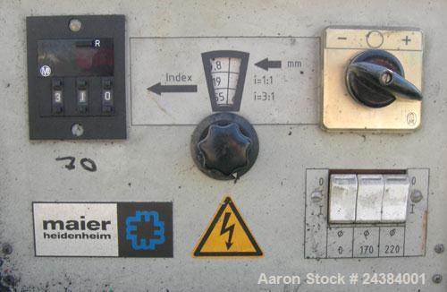 Used Maier Rewinder, Model WSN24-M4-2