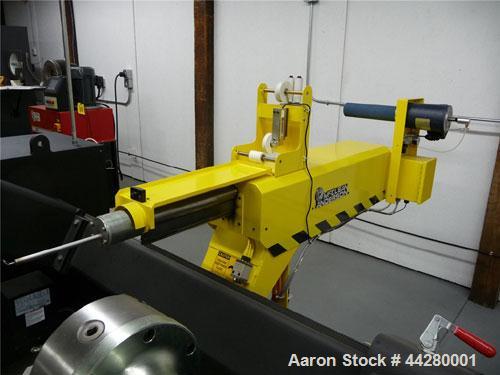 Used McClean Anderson Super Hornet Filament Winding Machine, Model WSH-1-4-2M-FLEX.   4 Axis of computer controlled motion, 1 spindle configuration, digital AC servo technology, Flexwind machine cont...