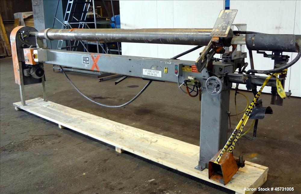 Used- Appleton Manufacturing 6" Core Cutter, Model S1010A