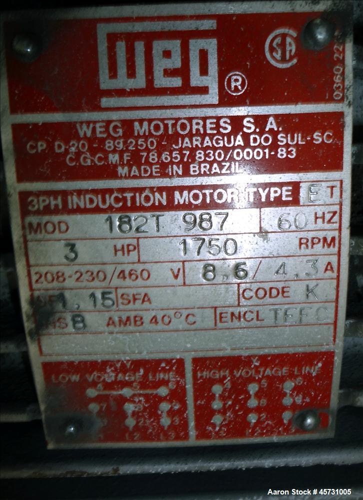 Used- Appleton Manufacturing 6" Core Cutter, Model S1010A