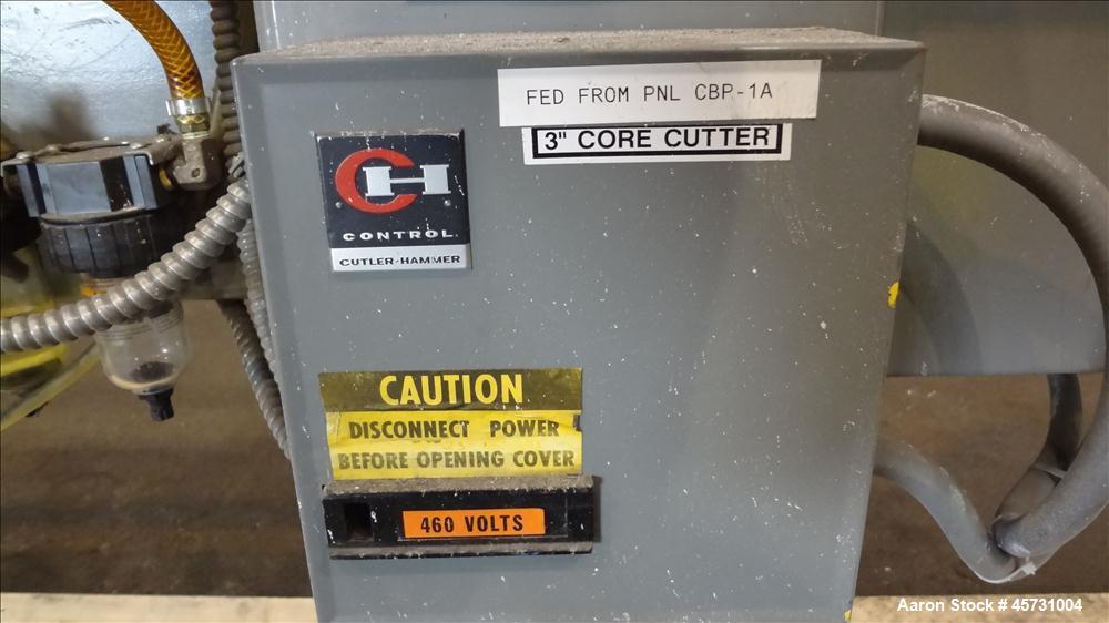 Used Appleton Manufacturing Core Cutter, Model S200