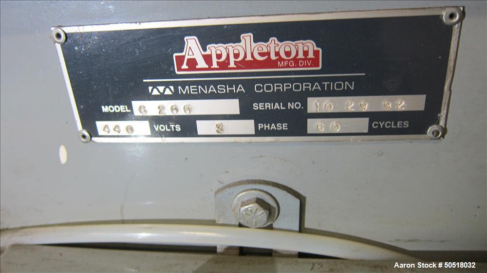Used Appleton 8" Manual Core Cutter, Model S200.