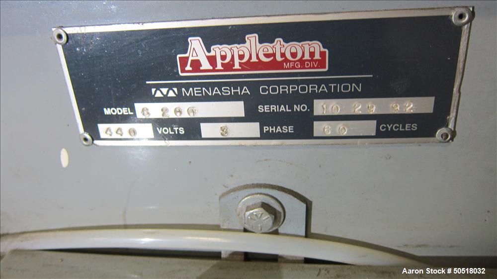 Used- Appleton 8" Manual Core Cutter, Model S200.