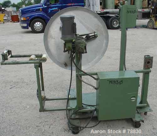 Used Tetra Profile Winder. Can handle approximately 6" wide x 32" diameter material, has edge guides, driven by a 1/3 hp, 3/60/208-230/460 Volt, 1725 RPM, thru a gear motor, 150 to 1 ratio. Includes ...