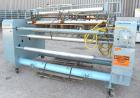 Used Gloucester Engineering Company Winder, Model #12, Carbon Steel. Single turret, approximately 72’’ wide capacity. Shaft driven by a 3/4 HP, 3/60/230/460 Volt, 1725 RPM gearmotor, clutch driven by...