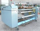Used Gloucester Engineering Company Winder, Model #12, Carbon Steel. Single turret, approximately 72’’ wide capacity. Shaft driven by a 3/4 HP, 3/60/230/460 Volt, 1725 RPM gearmotor, clutch driven by...