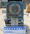 Used-L. Lunardon Unwind/Winder. Manual speed control, driven by a 2 hp, 180 volt, 2500 rpm DC motor.