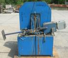 Used-L. Lunardon Unwind/Winder. Manual speed control, driven by a 2 hp, 180 volt, 2500 rpm DC motor.