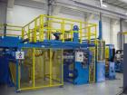 Used TNT Maschinenbau Winding/Cutting System consisting of: (1) Model M.220 dual station cantilevered winder, serial #11.06. Approximate 6’’ diameter core shaft x 70’’ long, approximate 40’’ roll dia...