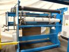 Used TNT Maschinenbau Winding/Cutting System consisting of: (1) Model M.220 dual station cantilevered winder, serial #11.06. Approximate 6’’ diameter core shaft x 70’’ long, approximate 40’’ roll dia...