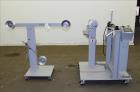 Used Progressive Machine Take-Up Spooling Machine, Model 609-RH. Maximum unwinding speed of 600 feet per minute. Maximum package weight 80 lbs., maximum width 20