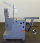 Used Progressive Machine Dual-Spindle Spooler, Model S160CA-RH. Machine is capable of speeds up to 600 feet per minute. Driven by a 1/2 hp, 3/60/230/460 volt, 1725 rpm motor. Has a maximum roll outsi...